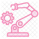 Robotics Arm Duotone Line Icon Icon