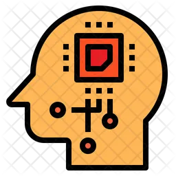 Robotics Brain Chip  Icon