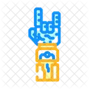 Robotics Collaboration Industry Icon