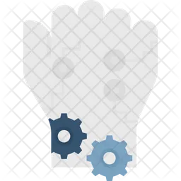 Robotics hand  Icon