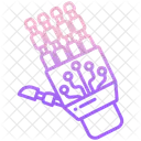 Robotics Hand  Icon