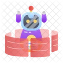 Robotics Simulation Bot Icon