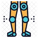 Robotics Leg Robot Icon