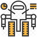 Robotik Analyse Graph Symbol