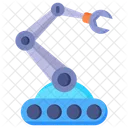 Robotik Roboterarm Roboterarm Symbol