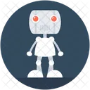 Robotik Charakter Roboter Symbol