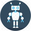 Robotik Charakter Roboter Symbol