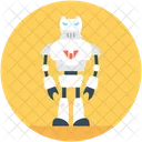 Robotik Charakter Roboter Symbol