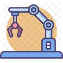 Robotik Roboterhand Automatisierung Symbol