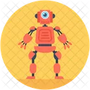 Robotik Charakter Roboter Symbol