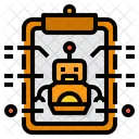 Robotik-Zwischenablage  Icon