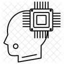 Robotique Circuit Processeur Icône