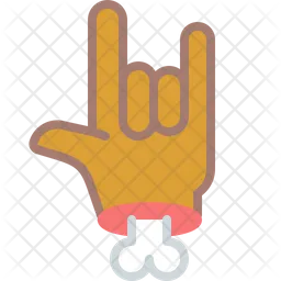 Rock Emoji Icon