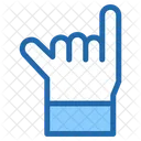 Rock Hand Hands And Gestures Icon