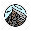 Rock Mountain Landscape Symbol