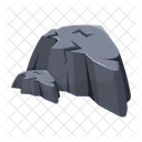 Download Flat Icon Of A Natural Rock Icon