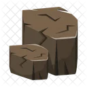 Download Flat Icon Of A Natural Rock Icon