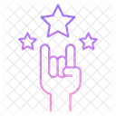 Rock And Roll Rock Hand Icon