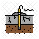 Rock Blasting Mining Icon