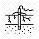 Rock Blasting Mining Icon