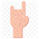 Rock Geste Symbol