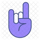 Rock Gesture Icon