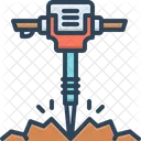 Ackhammer Breaker Tool Icon