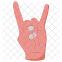 Rock Hand Concert Icon