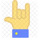 Rock Yo Gesture Icon