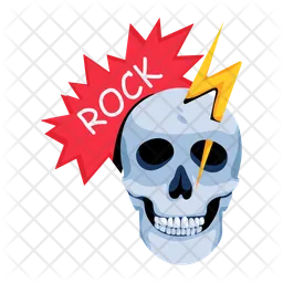 Rock Skull  Icon
