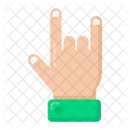 Rock Symbol  Icon