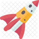 Rocket Space Exploration Icon