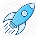 Rocket Launch Development Icon