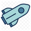 Spaceship Launch Space Icon
