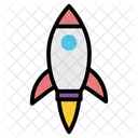 Project Launch Rocket Icon
