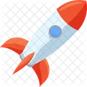 Rocket Spaceship Launch Icon