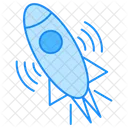Rocket Space Travel Icon