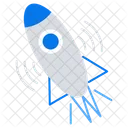 Rocket Space Travel Icon