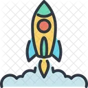 Rocket Business Startup Icon