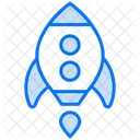 Rocket Spaceship Launch Icon