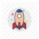 Spaceship Toy Rocket Icon