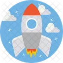 Missile Rocket Spacecraft Icon