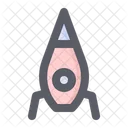 Rocket Space Ship Icon