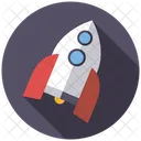Mechanical Toy Robot Rocket Icon