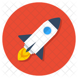 Rocket Icon Of Flat Style Available In Svg Png Eps Ai Icon Fonts