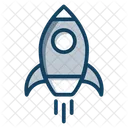 Space Shuttle Rocket Missile Icon