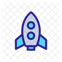 Space Shuttle Contour Icon
