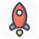 Rocket Startup Galaxy Icon
