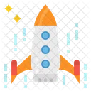 Rocket Transport Launch Icon