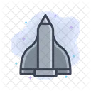 Rocket Spaceship Startup Icon